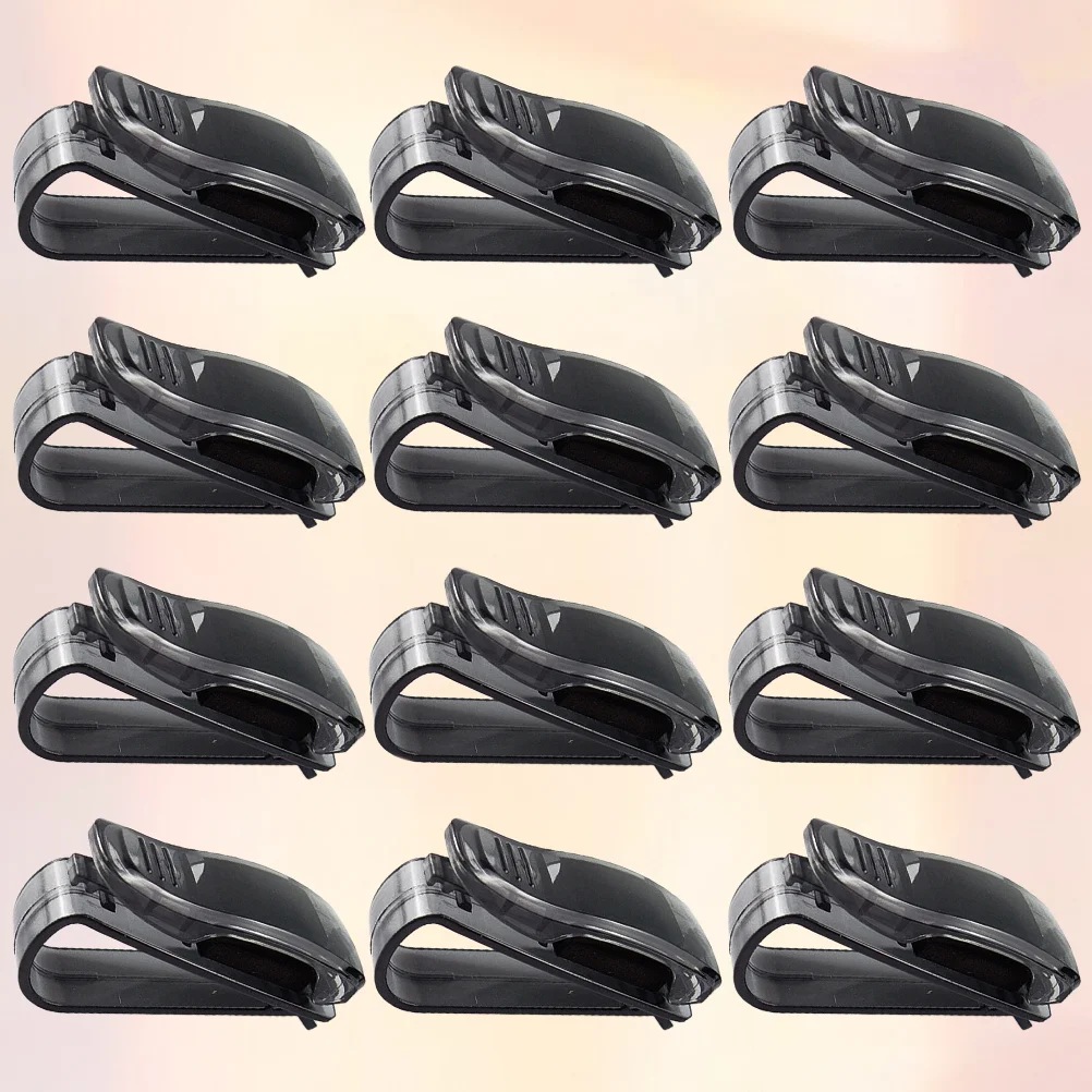 

Clip Visor Car Holder Glasses Sunglasses Bracket Storage Eyeglass Sun Versatile Black Sunshade