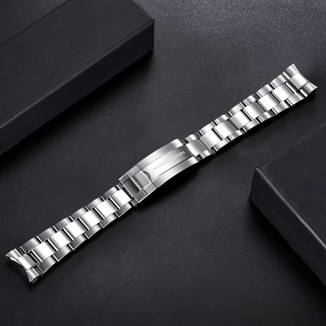 PAGANI DESIGN Office Original PD1661 PD1662 PD1651 Watch 316L Stainles Steel Band Strap Jubilee Bracelet Width 20MM Length 220MM