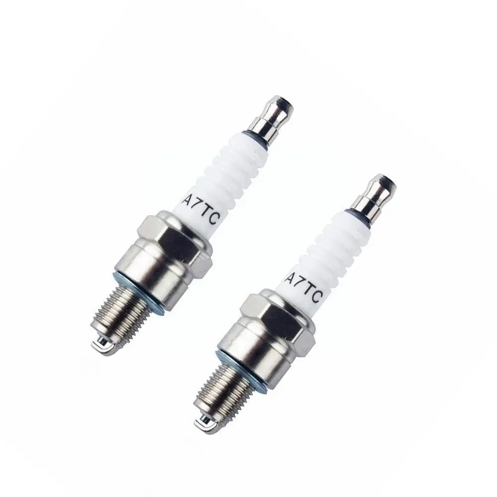 

Motorcycle Spark Plugs Small Engine Engine Trimmer A7TC Blower Chainsaw Scooter ATV CG125 Bike Brushcutter D8TC E6W4