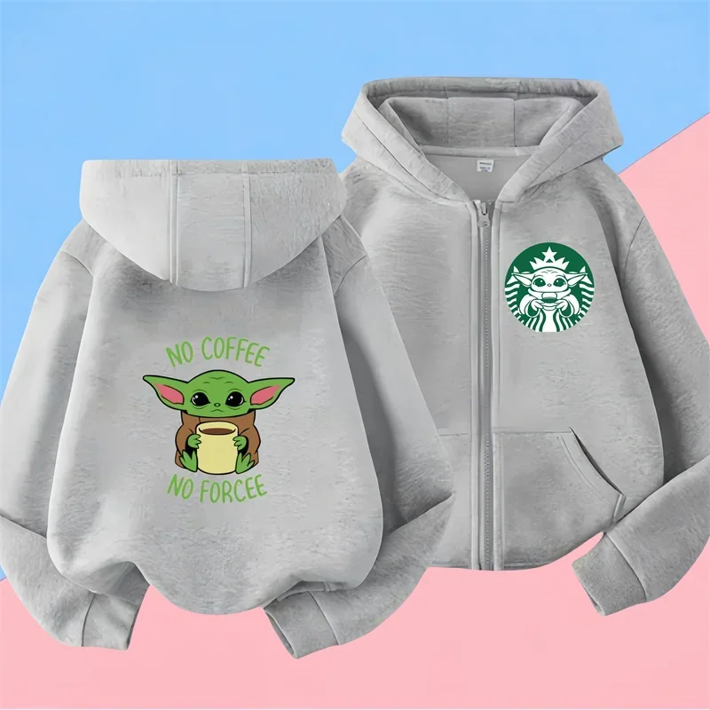 Толстовка с капюшоном на молнии героями мультфильмов