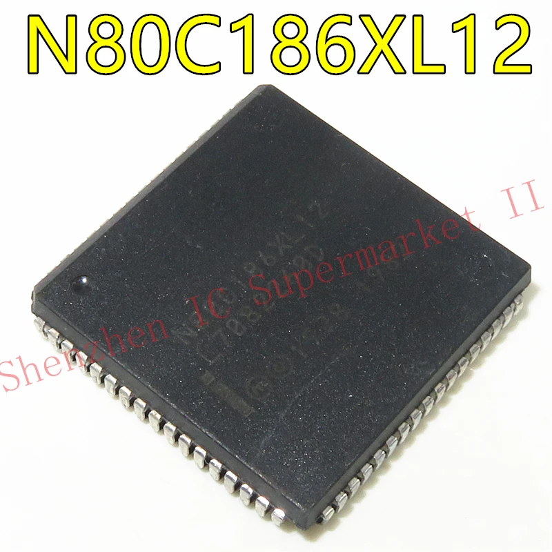 16-битные высокоинтегрированные процессоры N80C186XL12 PLCC68 1 шт. | Электронные