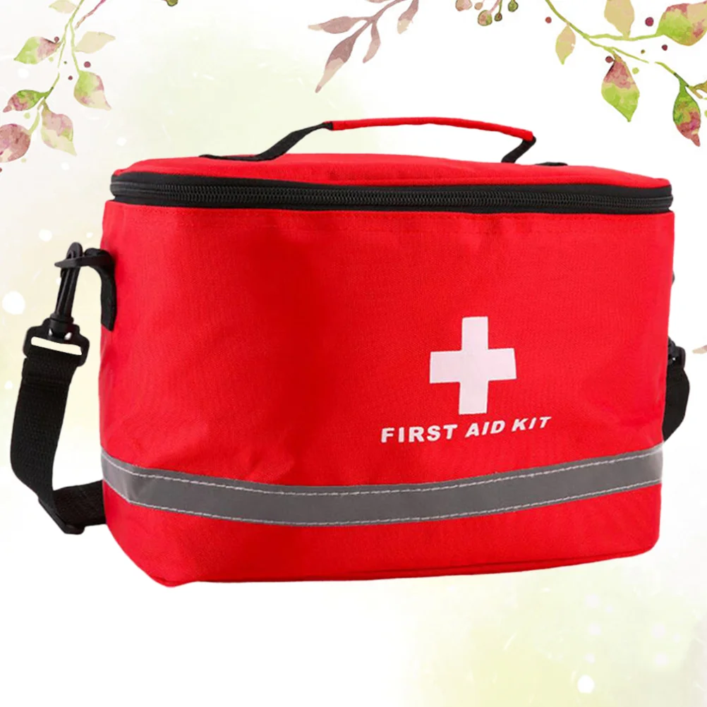 

1Pc First Aid Bag Emergency Bag Outdoor Accessories Cylinder Shape Bag First Aid Kit for Outdoor Camping