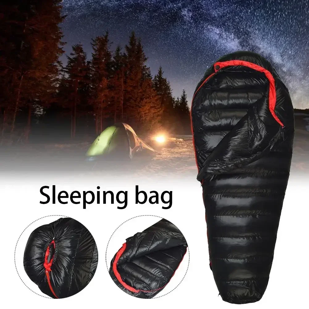 

Waterproof Sleeping Hiking Camping Down For Bag Ultra-light Bag Warm Keep Emergency Warm Sleeping Backpack Sleeping Bag