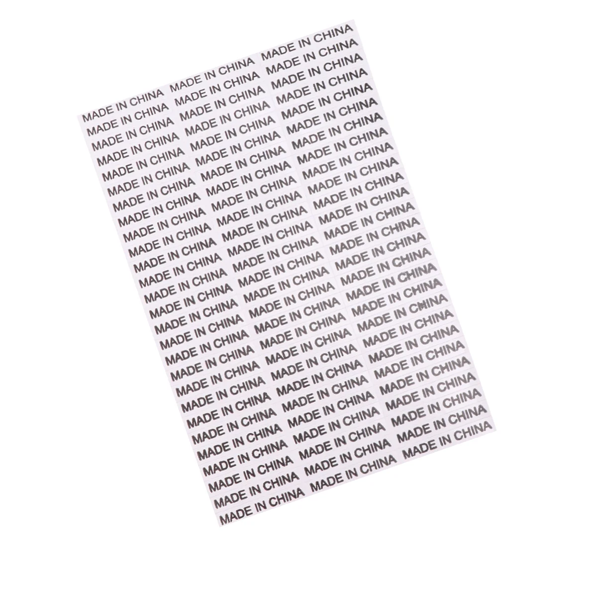 

5000 Pcs Tag Waterproof Labels Seal China Imported Package Stickers Made Self Adhesive