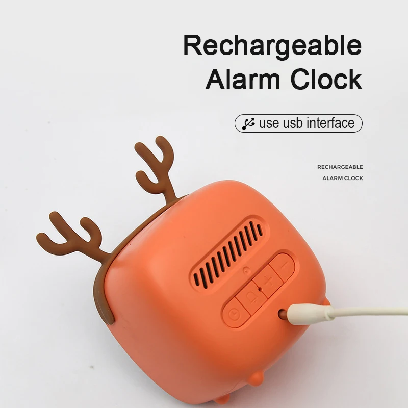 Будильник TIMESS детский с голосовым управлением многофункциональный прикроватный