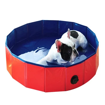 Foldable Dog Bathtub Portable Bathing Basin For Cat Puppy Suitable For Indoor And Outdoor Kids Swimming Pool Summer Household
