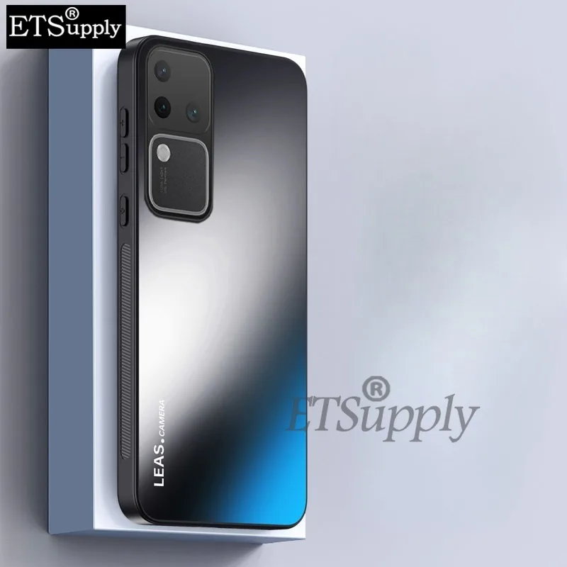 Противоударный чехол для VIVO S16 S17 S18 Pro T2 S17E Роскошный силиконовый матовый AG Задняя