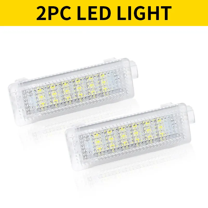 

2 шт. светодиодные лампы для ног под дверью, лампы для багажника багажника 63316972605 Для BMW E60 E87 E70 E90 E92 E63 E65 E85 M3 MINI Z4