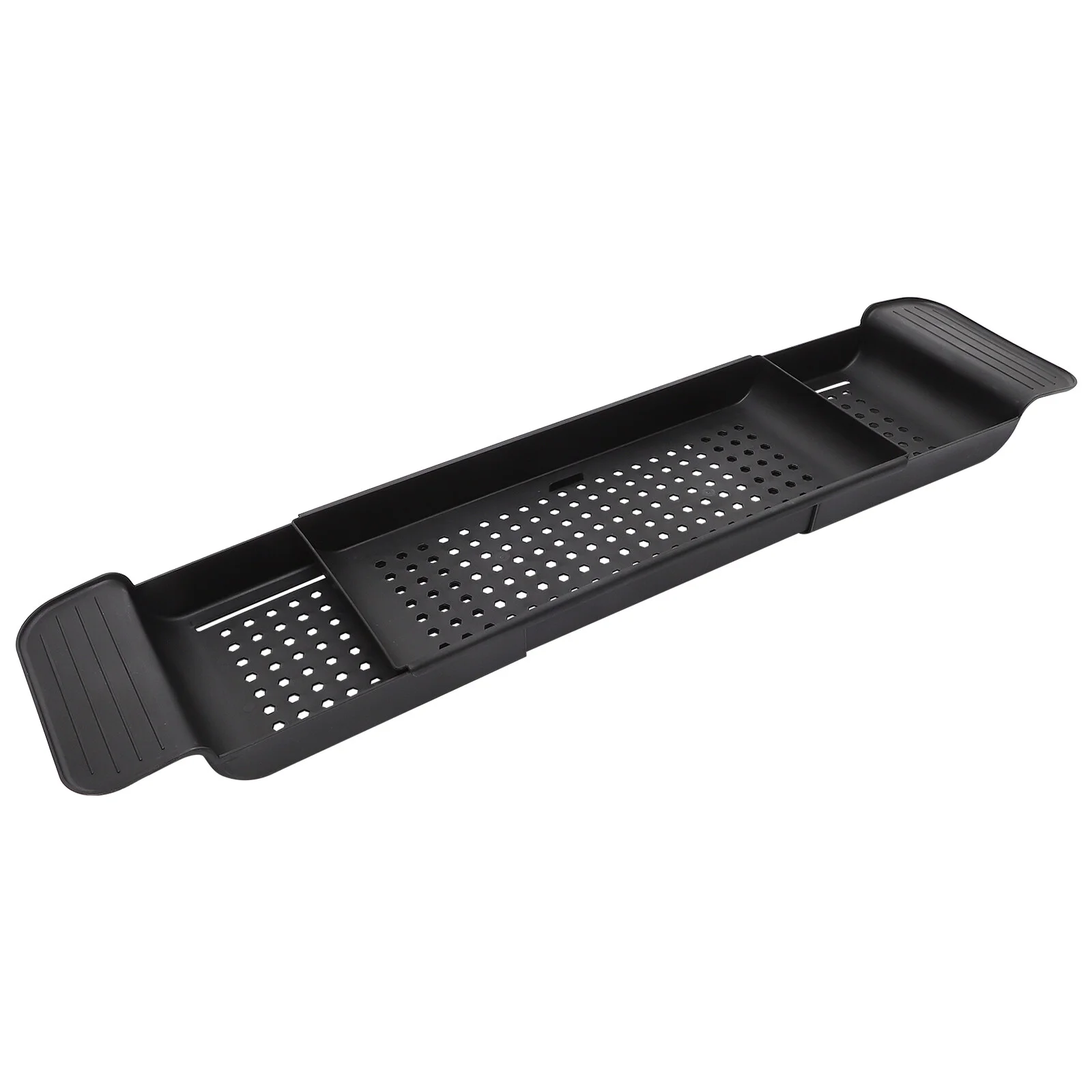 

Bathtub Caddy Tray Free Holder Grey Drain Bathtub Tray Expandable Tub Tray Holder for Family Luxury Bath