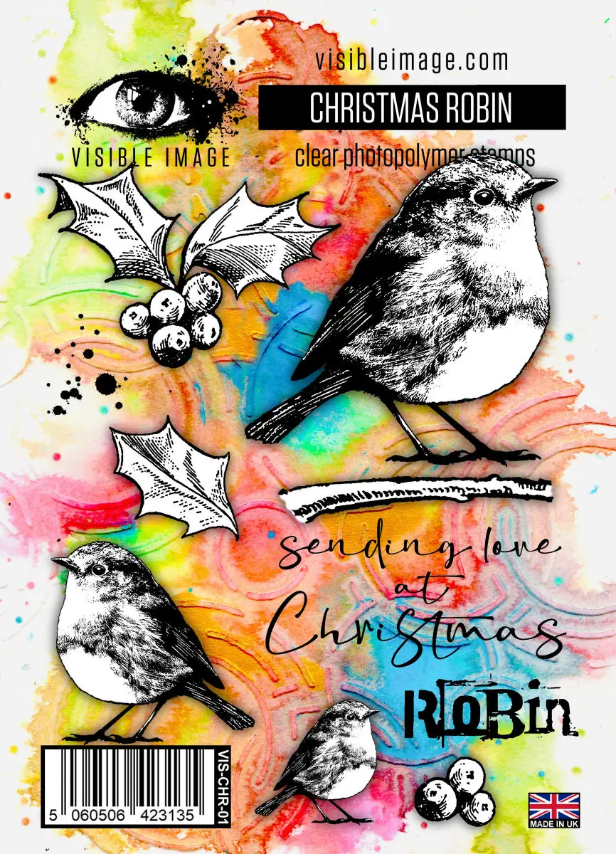 

Christmas Robin New Clear Stamps and Metal Cutting Dies Scrapbook Diary Decoration Embossing Cut Die Template DIY Make