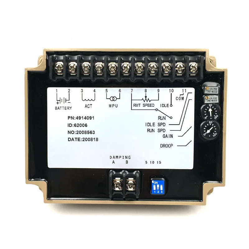 4914090 Плата управления скоростью 4914091 Генераторный комплект регулятора скорости