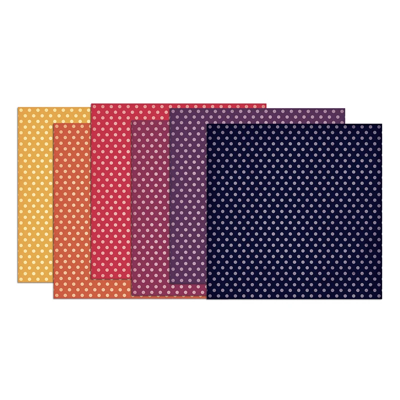 KSCRAFT 6 &quotодносторонний Печатный базовый точечный рисунок креативная бумажная