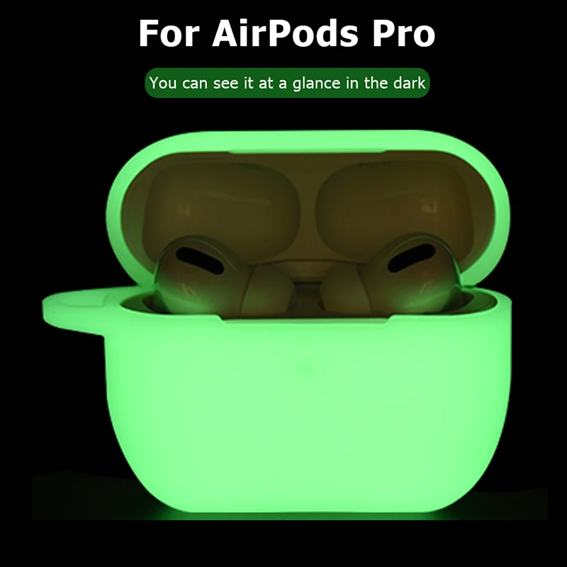 

Luminous Earphone Case for AirPods 3 Pro Case for airpods 3 2 1 cover soft silicon coque for airpod 3 airpods3 case Air Pods Pro