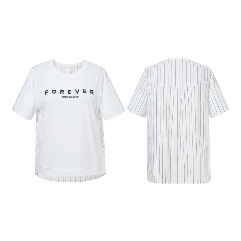 Женская летняя хлопковая одежда с вышивкой и надписью