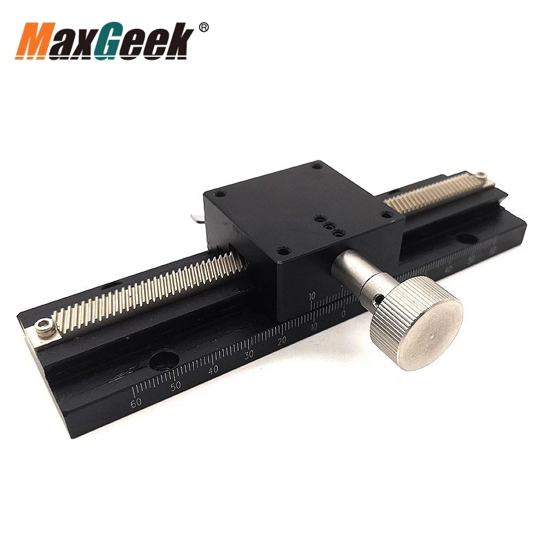 

Maxgeek LWX60-L100 X-Axis скользящий стол точный ручной скользящий стол с пазами в форме ласточкиного хвоста 60 мм/2,4 дюйма для путешествий