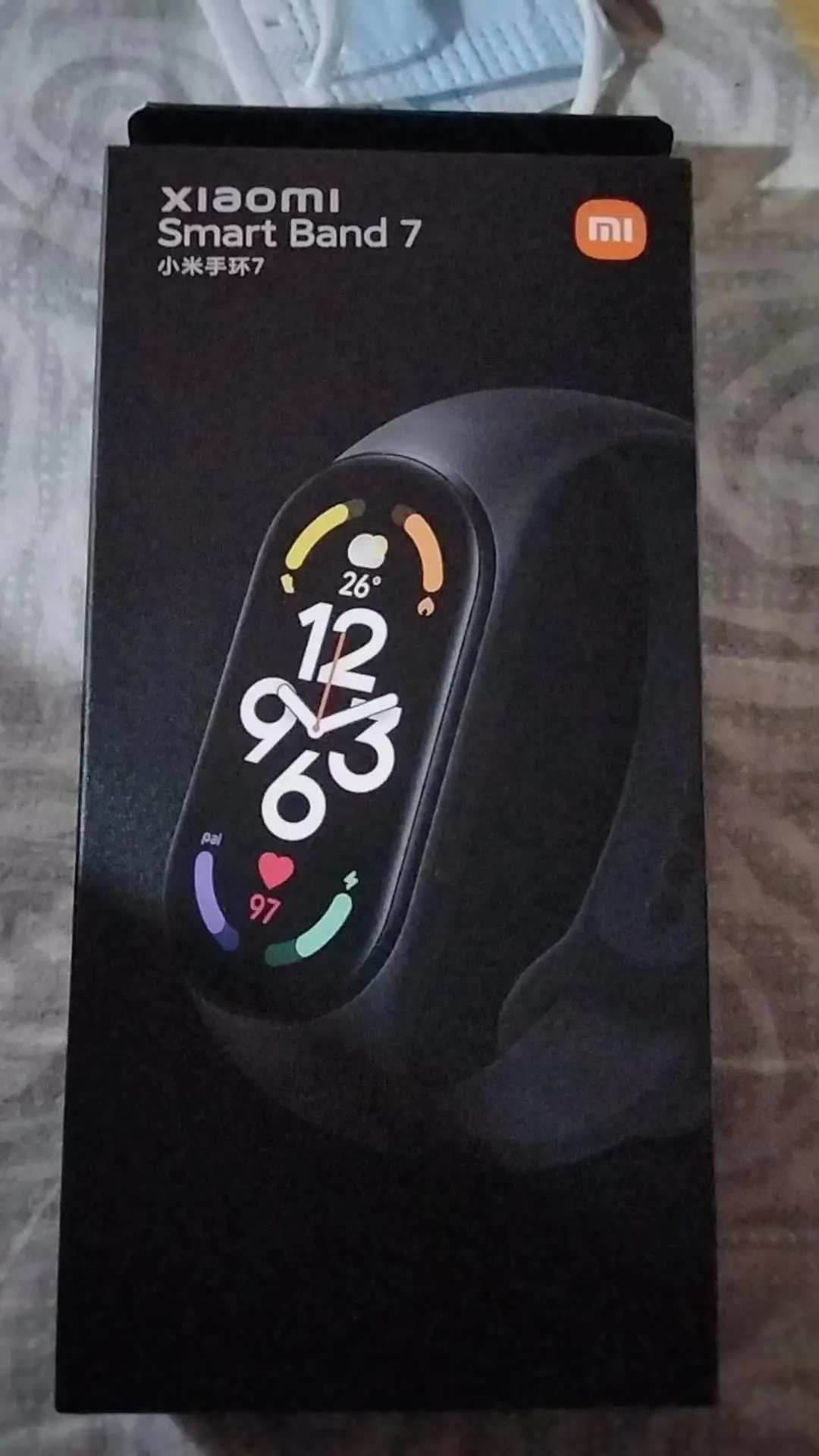 Фото Смарт-браслет Xiaomi Mi Band 7, водонепроницаемый фитнес-браслет с функцией измерения кислорода в крови, с Bluetooth №4