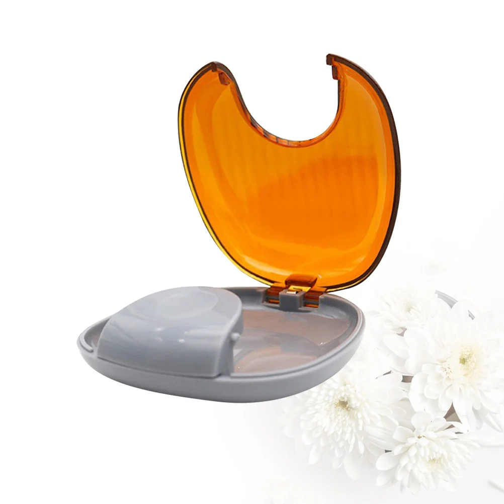 

Denture Case Box Container Braces Mouthguard Pocket Care Guard Mouth Storage Teeth False Partial Cups Bath Retainer Holder