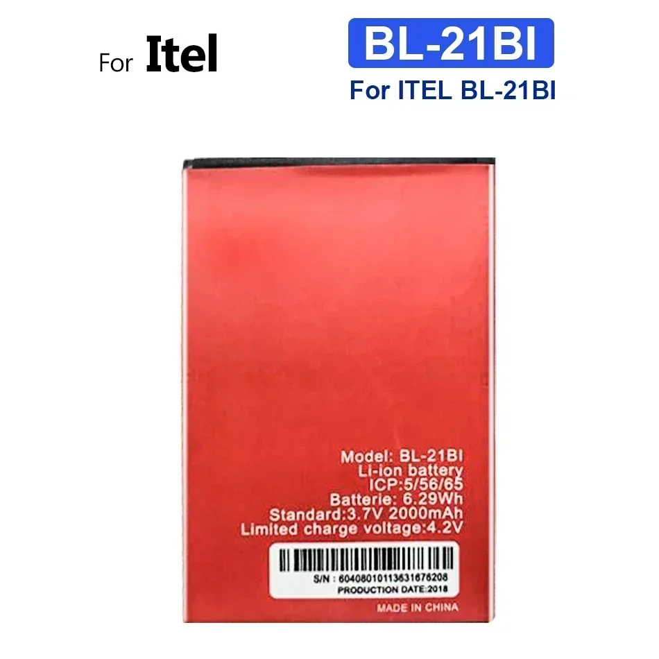 Сменный аккумулятор для мобильного телефона ITEL BL-21BI BL-20HI BL-24EI BL-25BI