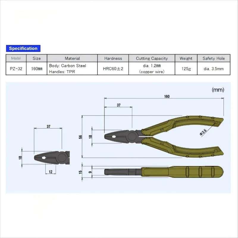 

Плоскогубцы для извлечения винтов Japan ENGINEER PZ-32 — быстросъемные поврежденные винты, многокулачковые, покрытие из черного оксида
