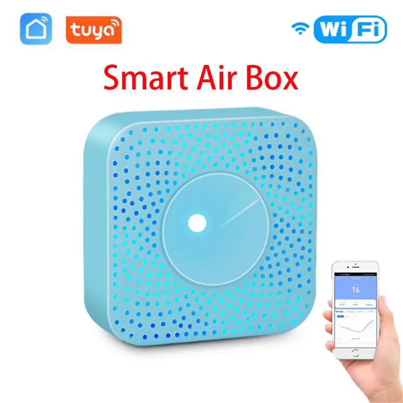 

Умный пневматический датчик Aubess Tuya, Wi-Fi датчик температуры с дистанционным управлением, автоматическая регулировка, детектор автоматизаци...