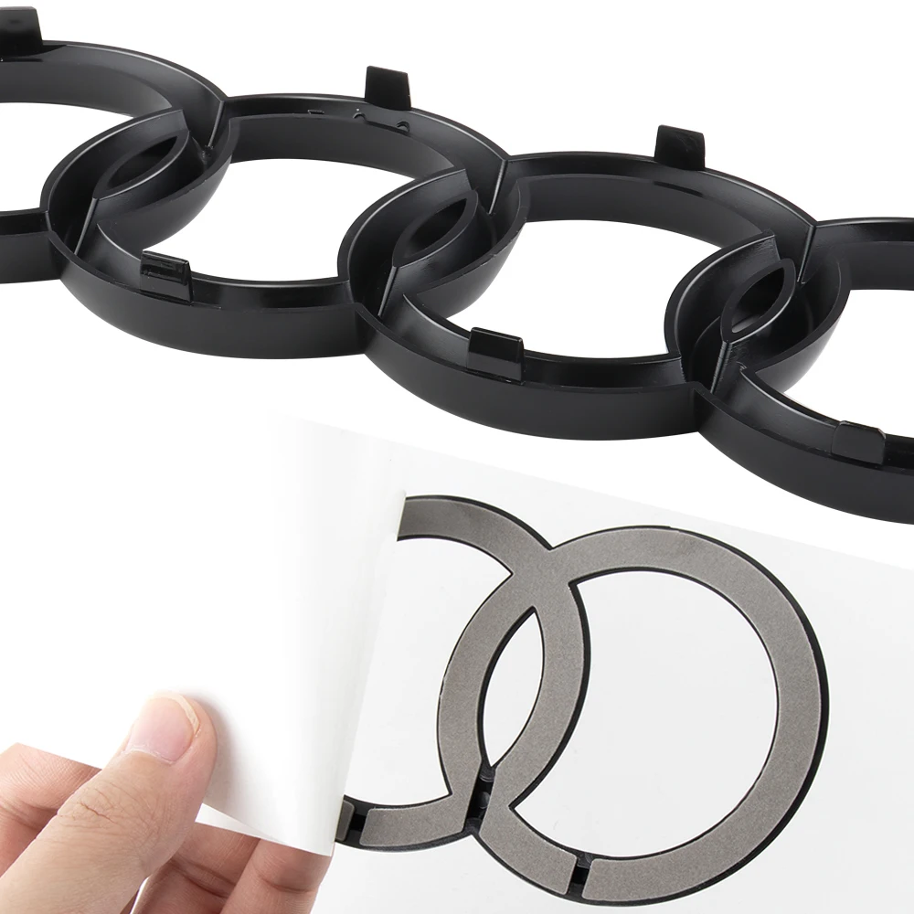 Оригинальная передняя решетка автомобиля задний багажник эмблема 4-кольцевой