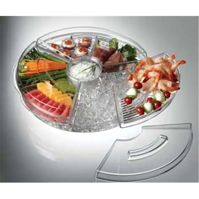 

Tray Appetizers On Ice with Lids Keeps - AB5L Accesorios freidora Metal bundt cake pan Silicone kitchen accessories Roti pan Air