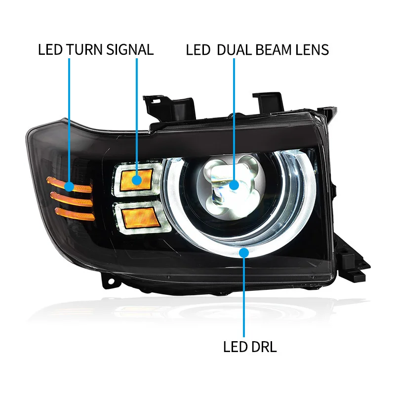 Налобный фонарь в сборе для Toyota Land Cruiser LC70 LC71 LC76 LC77 LC79