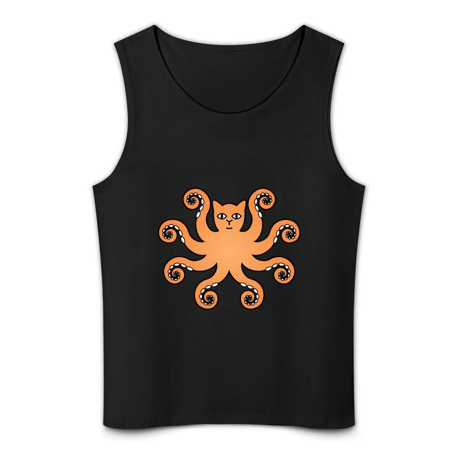 Топ Octopus одежда для тренажерного зала Мужская простая футболка фитнеса