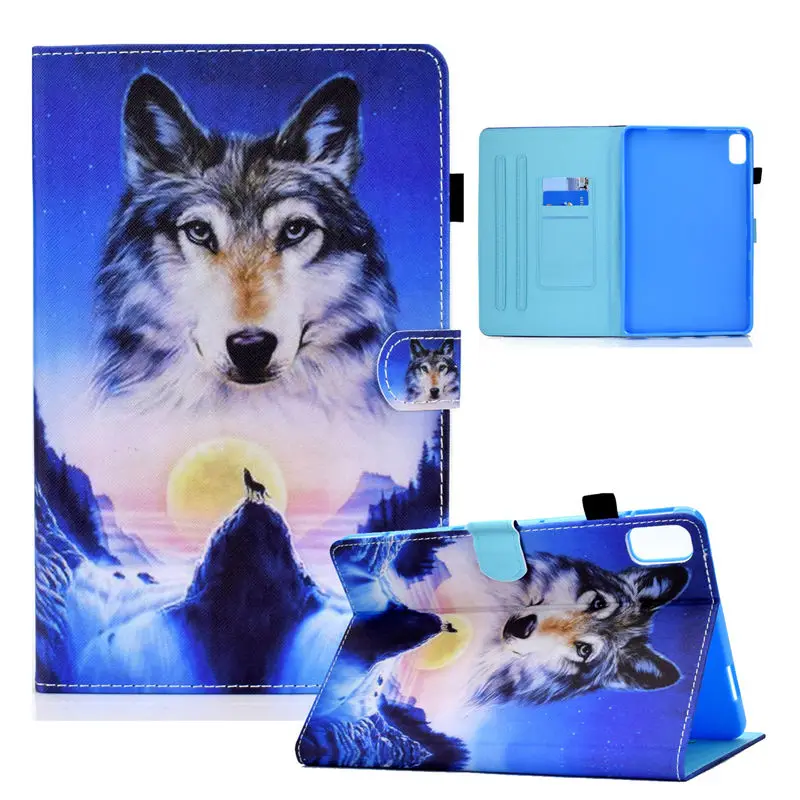 

Чехол для планшета Huawei MatePad 10,4 2022 2020, чехол для планшета с автоматическим переходом в спящий режим и пробуждением, чехол для Honor Pad V6 KRJ-W09 10,4 ", мультяшный чехол