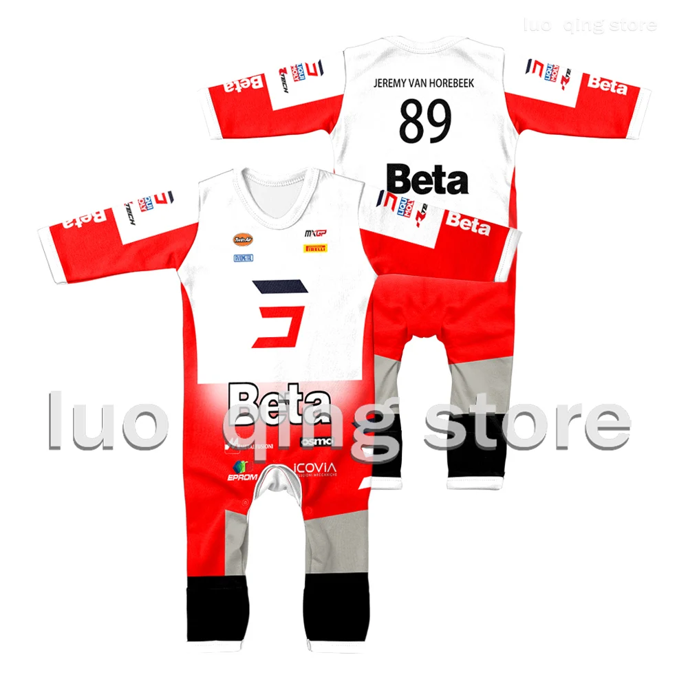 

Autumn And Winter New DTM RV Racing Bebe Jumpsuit Outdoor Extreme Sports Venue Competition Baby Boy And Baby Girl Crawling Suits