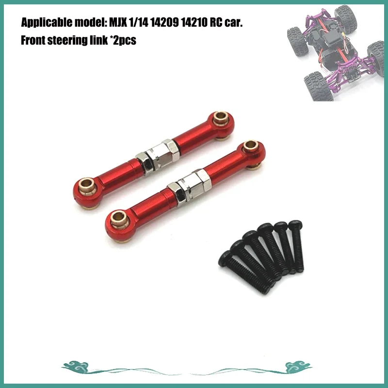 MJX-piezas De Metal Para Coche A Control Remoto 14210 14209 RC Barra Sog Bryzo Oscilante Hacia Arriba Y Abajo