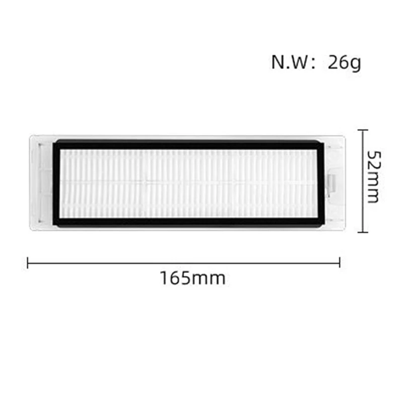 

Roller Brush Whole Set Replacement Spare Part For Roborock Q5/Q5+ Hepa Filter Washable Accessories
