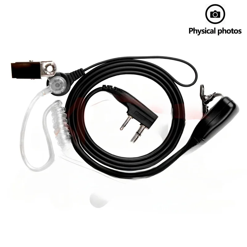 Фото UV-K5 рация гарнитура наушники для Kenwood Baofeng UV-5R UV82 UV-17 Tytera TC-UV8000 Wouxun KG-UV6D №3