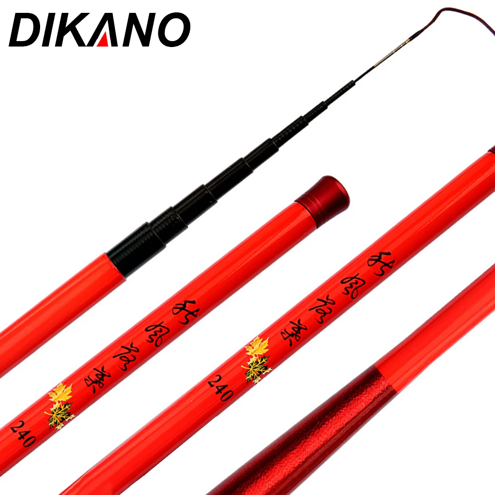 

1.5 - 3.0 Meter Stream Fishing Rod Carbon Fiber Telescopic Ultra-light Hard Pole for Stream Freshwater Fishing Pole