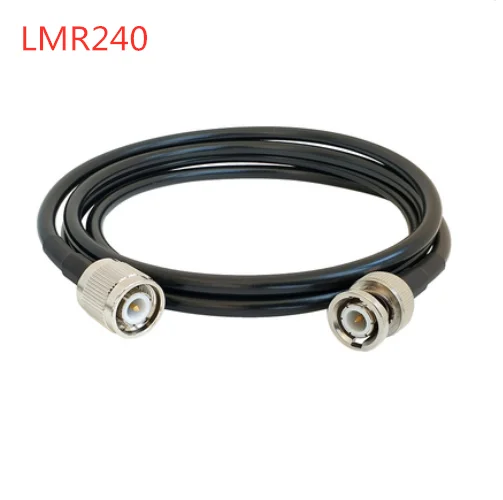 

LMR240 Кабель BNC штекер к TNC штекер RF адаптер LMR-240 50-4 отрезок RF коаксиальный Джампер кабель 50 Ом