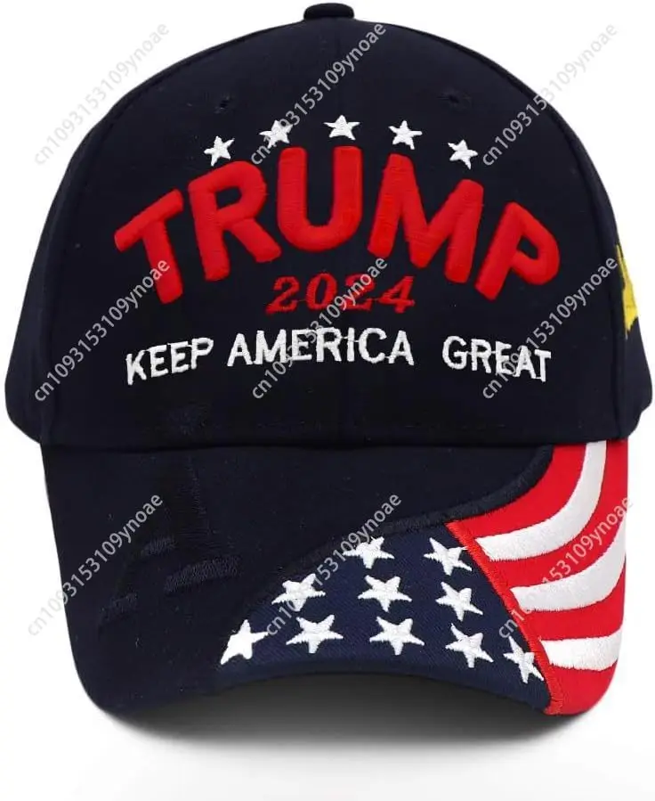 Шляпа Trump 2024 шляпа MAGA Keep America Great товары регулируемая бейсболка с вышивкой мужская