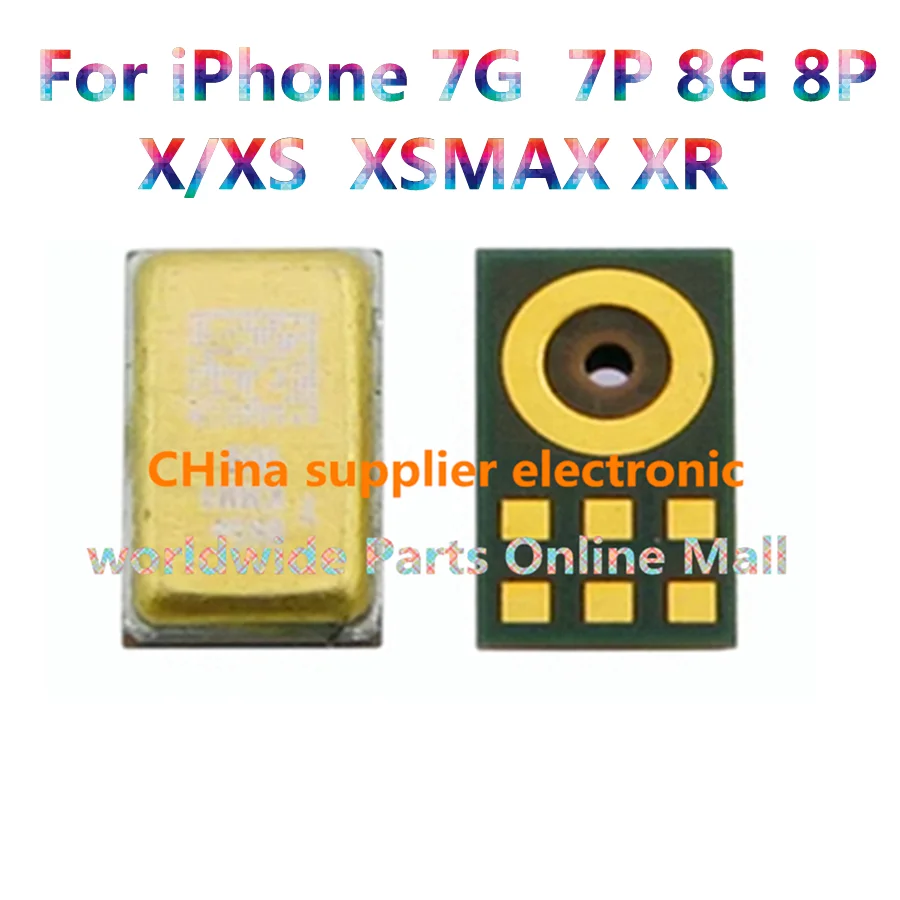 20 шт.-200 шт. Внутренний микрофон для iPhone 7G 7P 8G 8P X/XS XSMAX XR