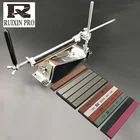 Профессиональная точилка для кухонных ножей RUIXIN, точильный камень, обновленная многофункциональная система заточки с фиксированным углом, точильные инструменты Apex Edge