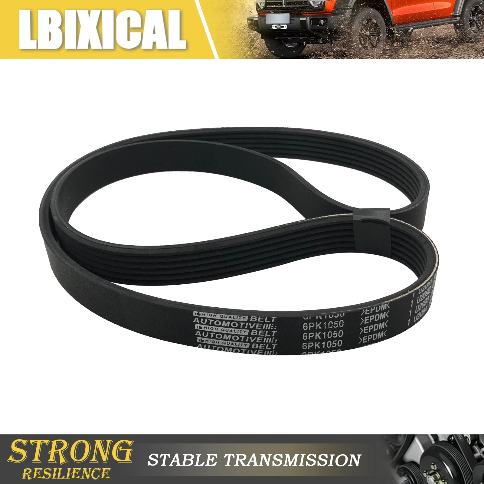 

LBIXICAL Змеиный ремень для VW Golf Gti Rabbit Honda 4-цилиндровый 6PK1050