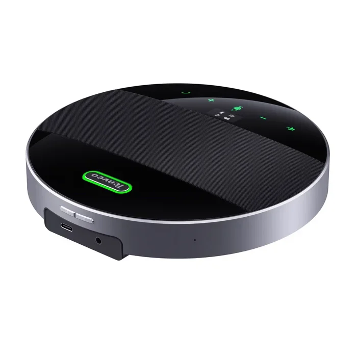DSP Tech Tenveo Desktop BT Беспроводной конференц-микрофон USB-спикерфон с длительным
