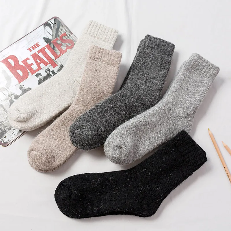 Winter Warmth for Men and Women - Thickened and Softened Towel Socks with Pure Wool