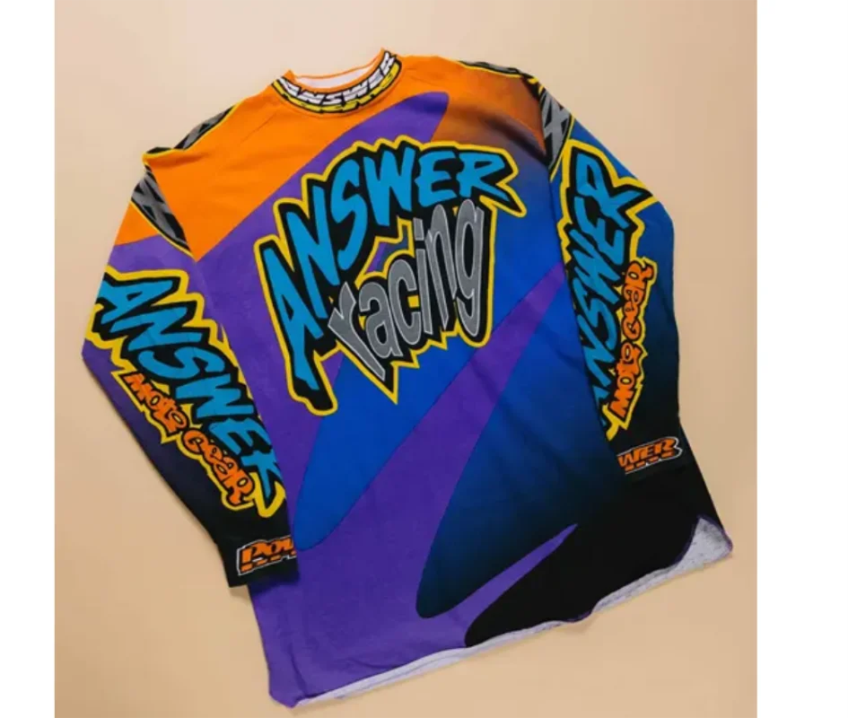 Велосипедная футболка pro 2024 мотоциклетная рубашка на заказ длинная для горного