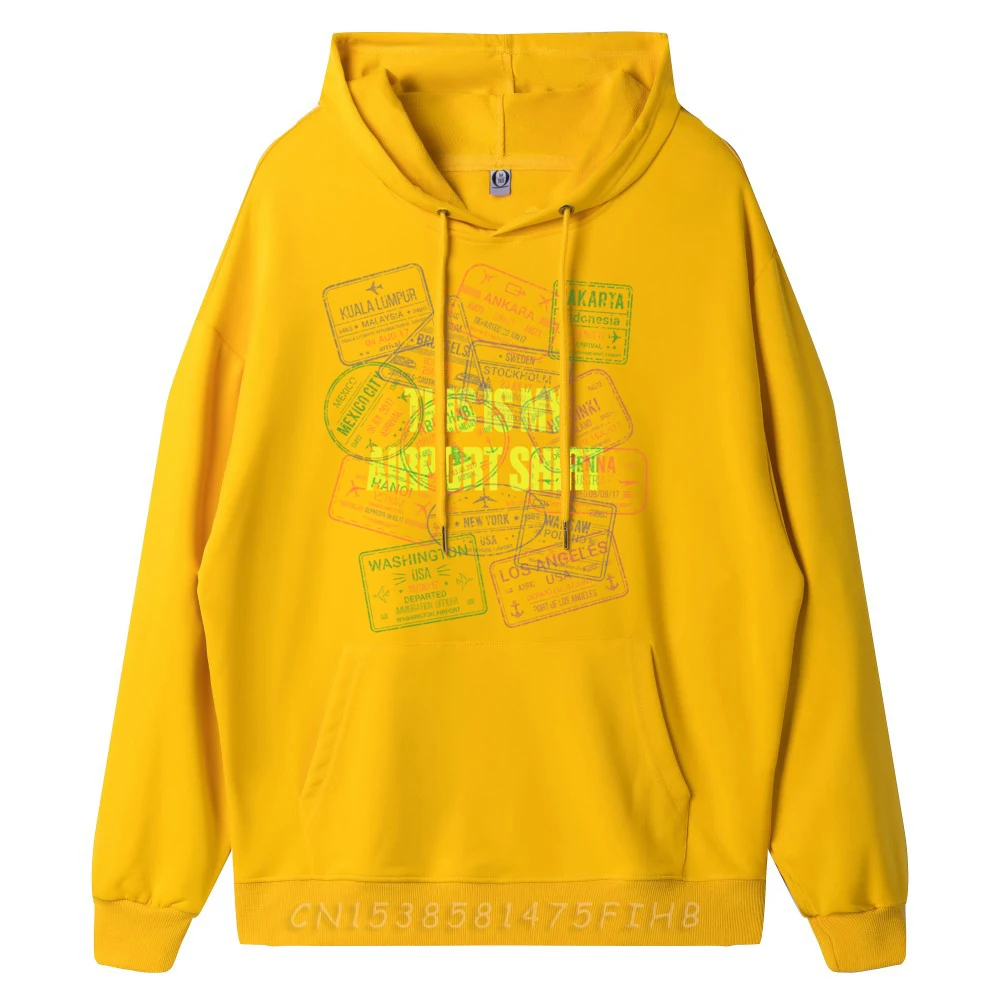 Моя воздушная толстовка с капюшоном для путешествий в самолете кремовая