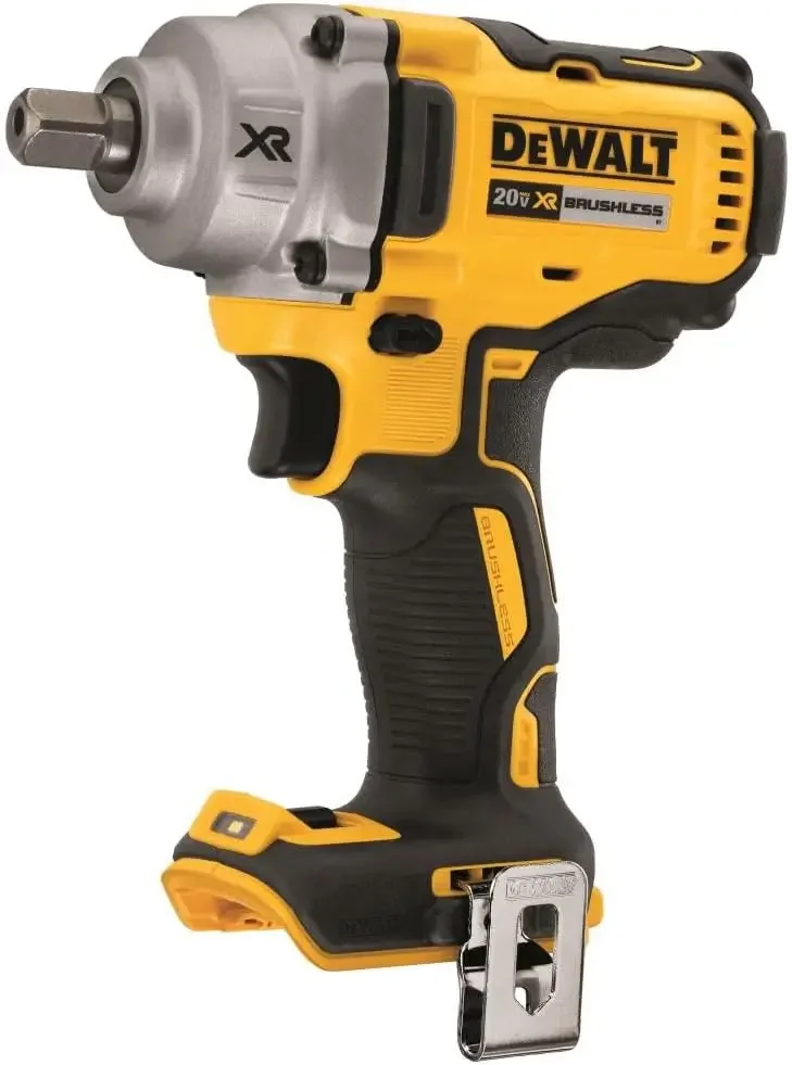 Ударный гайковерт DEWALT 20 В MAX XR беспроводной 1/2 дюйма с наковальней фиксирующим