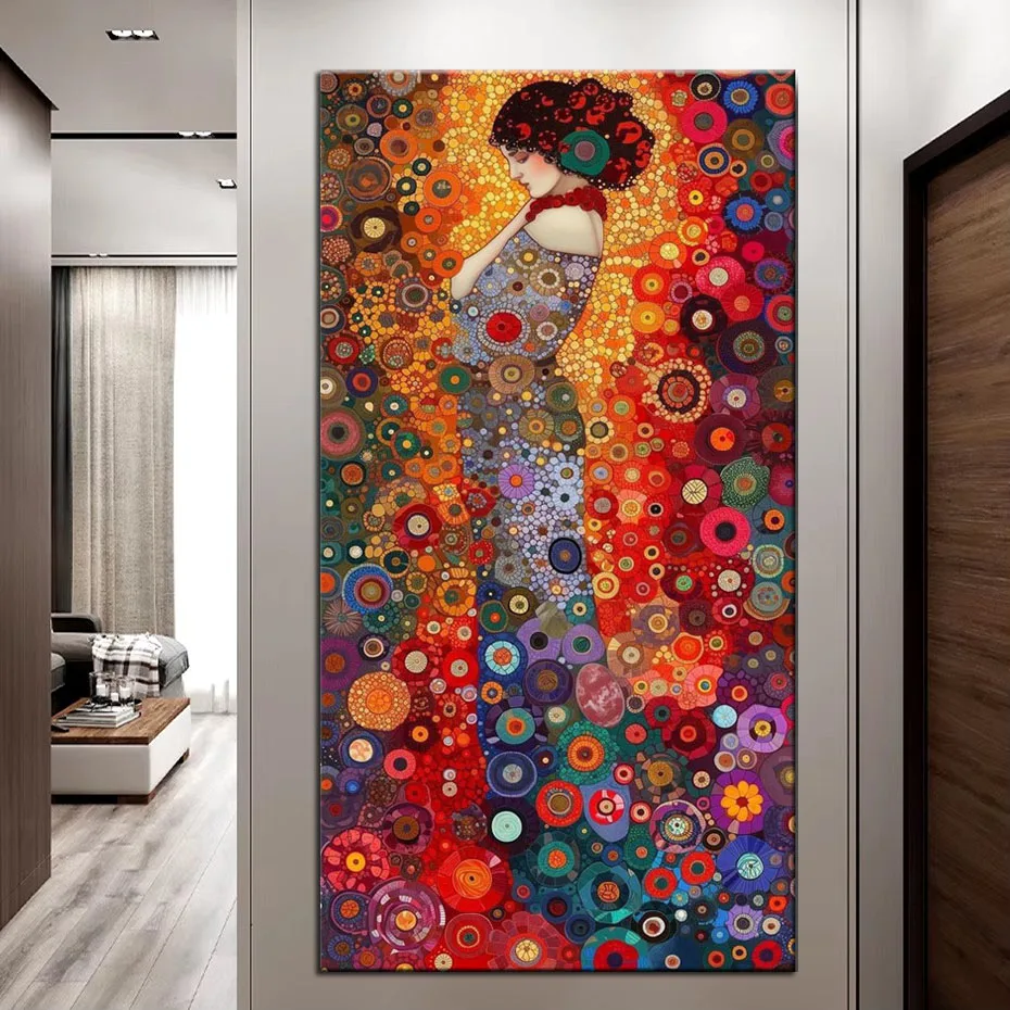 Густав Климт женские наборы для алмазной живописи 5D большой размер новинка 2024