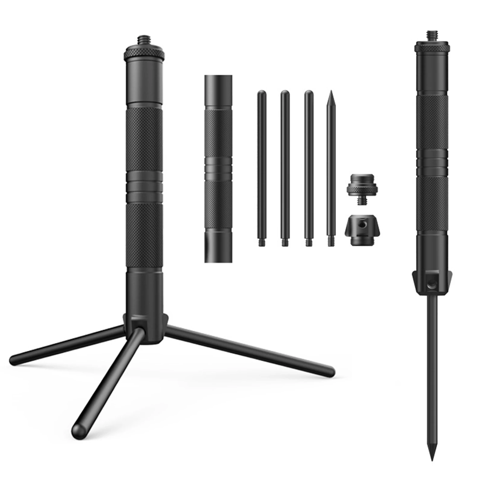 

Adjustable Flood Light Tripod Compact Portable Tripod Lighting Stand Portable Photo Video Tripod Stand For Phones Camping Lights