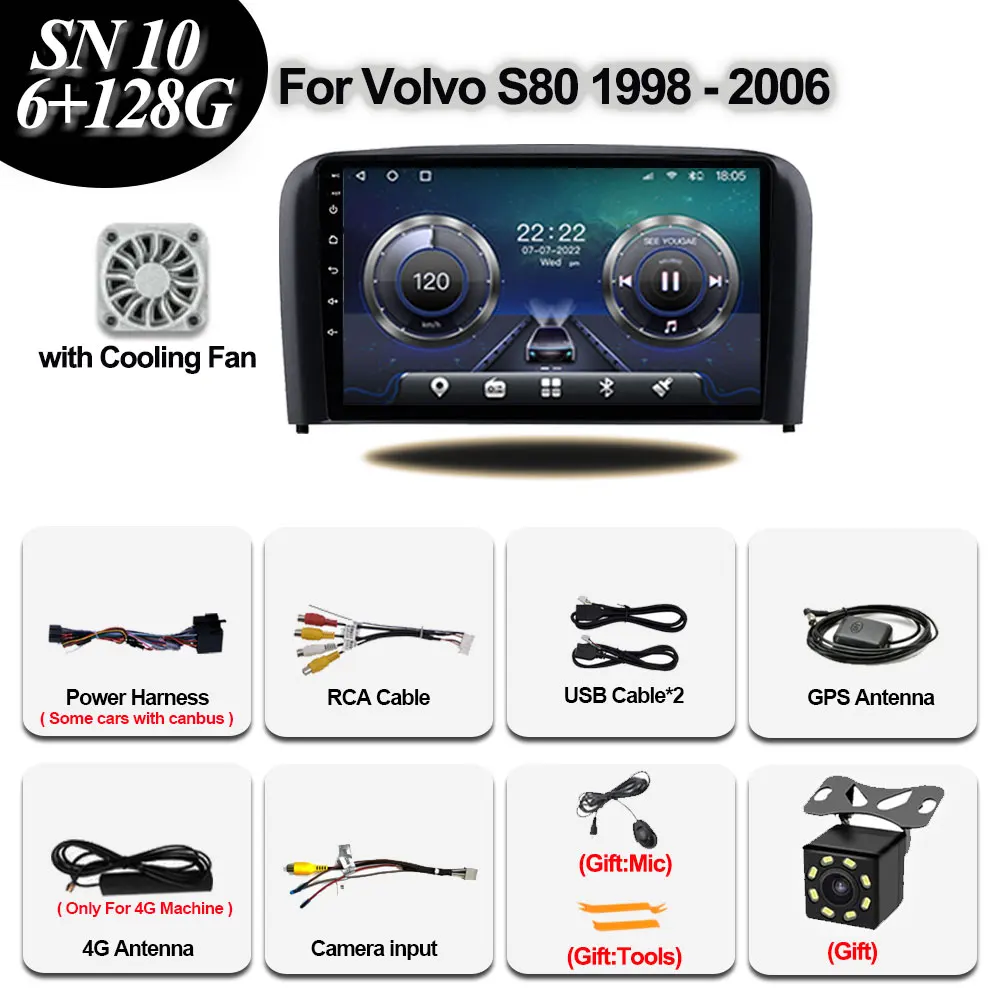 9-дюймовый автомобильный мультимедийный плеер Android автомобильное радио стерео