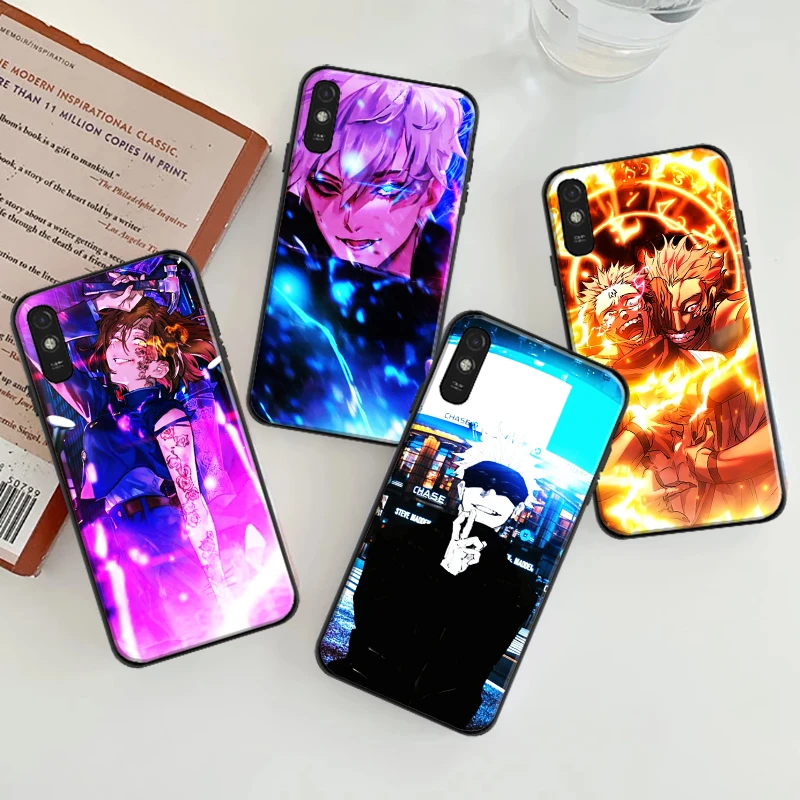 

Jujutsu Kaisen Anime Itadori Yuji Ryomen Sukuna Phone Case For Xiaomi Redmi 7 7A 8 8A 9 9i 9AT 9T 9A 9C Note 8T 8 2021 Cover