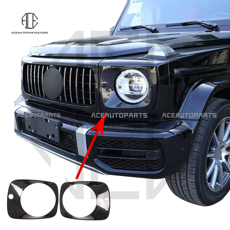 Новые автомобильные внешние автомобили из настоящего углеродного волокна рамка