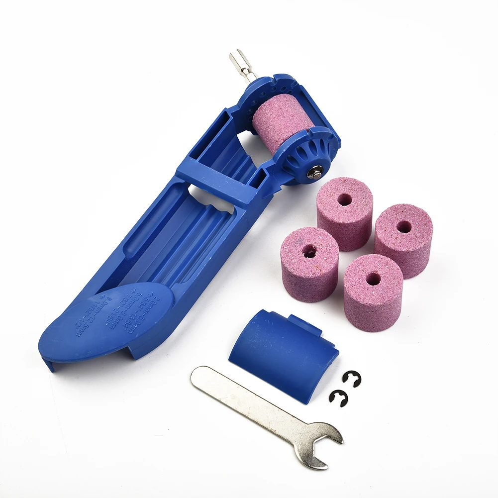 Портативный набор точилок для сверл с шлифовальным кругом гаечным ключом